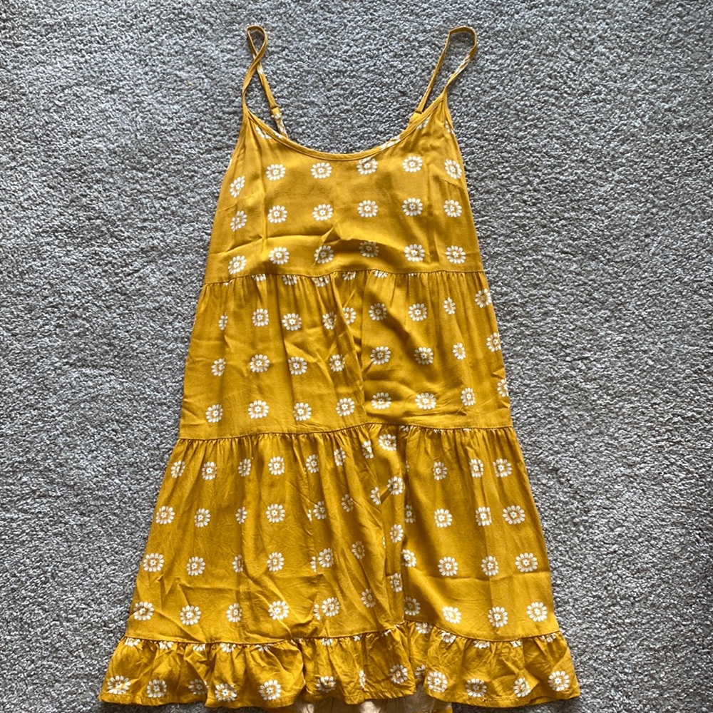 Yellow Floral Sundress